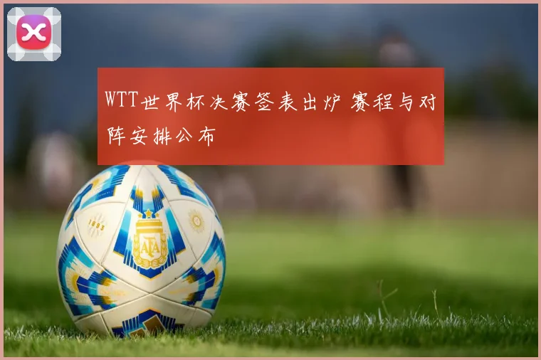 WTT世界杯决赛签表出炉 赛程与对阵安排公布