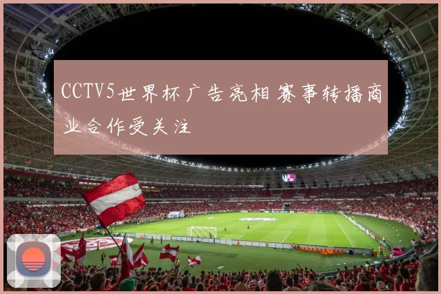 CCTV5世界杯广告亮相 赛事转播商业合作受关注