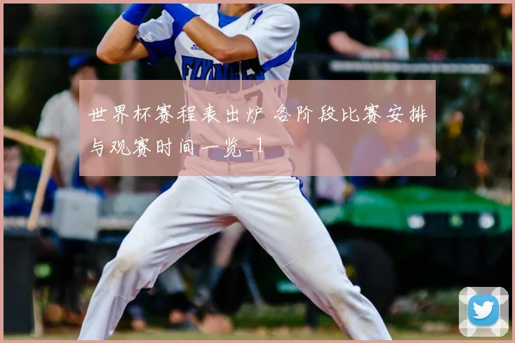 世界杯赛程表出炉 各阶段比赛安排与观赛时间一览_1