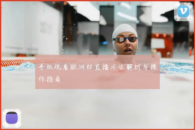 手机观看欧洲杯直播方法解析与操作指南